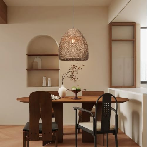 13.7 in Rattan Pendant Light - TPPGpn