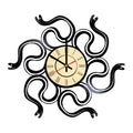 Snakes Wall Clock, Wall clock snake cobra, Home Decor Gifts Anaconda, Home living, Home decor, Wall Art Kitchen Kids Living Room Decor